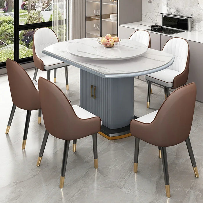Nordic Dining Table Combination Living Room Home Square Table Modern Designer Luxury Muebles Para Cocina Kitchen Furniture