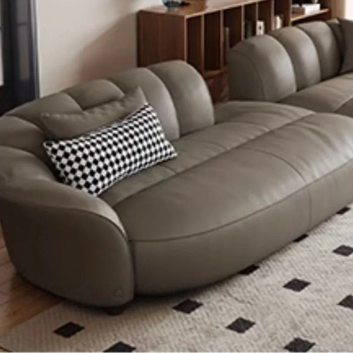 Designer Comfort Living Room Sofas Luxury Modern Puffs Theater Clouds Couchs Leather Italiano Sofa Para Sala Home Furnitures