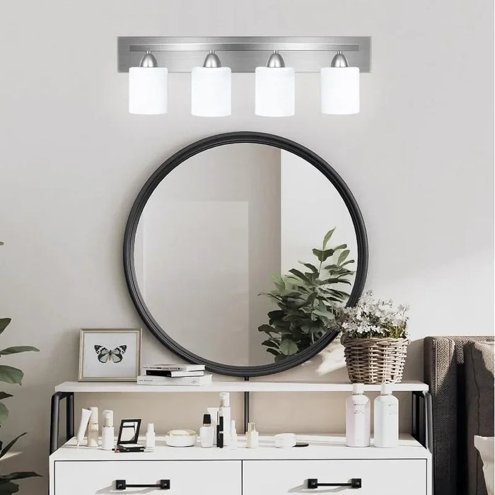 Bathroom Vanity Light Fixture - Bathroom Lighting Fixtures Over Mirror - Vanity Lighting Fixtures - Interior Bathroom