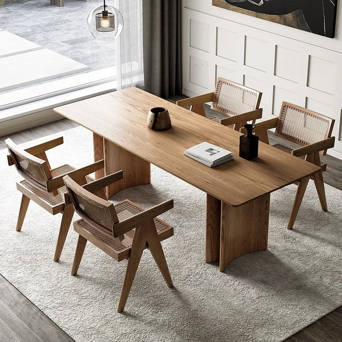 Kitchen Dining Table Restaurant Mobile Wooden Sets  Living Room Service Tables Console Muebles Para El Hogar Home Furniture