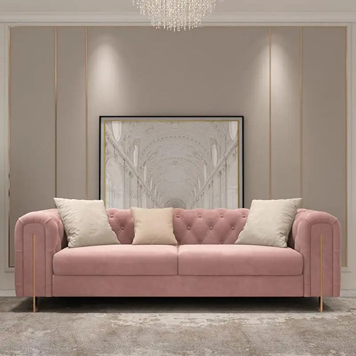 Designer Chesterfield Sofa Fashion High-End Sofa Set Living Room Upholstered Sectional Lounge Couch Sedie Nordic Furniture