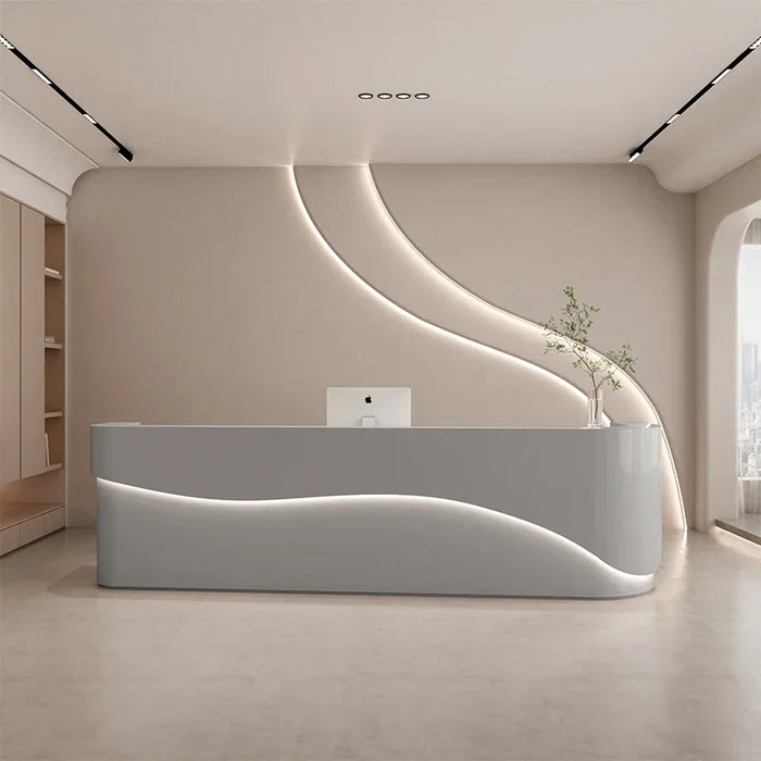 Beauty Cashier Reception Desks Computer Gigant Lectern Modern Front Desk Replica Office Desk Furniture