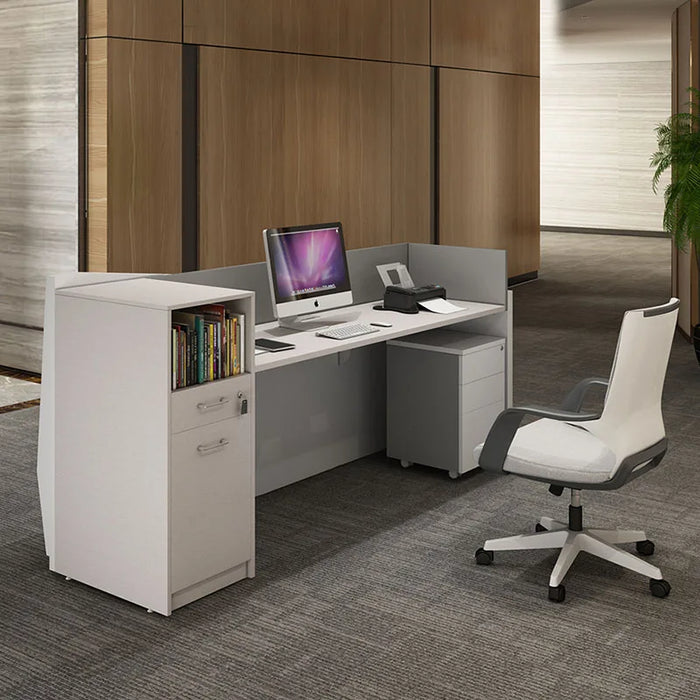 Modern Front Reception Desk Office Lectern Information Shop Reception Desks White Clinic Mesa De Escritorio Nordic Furniture