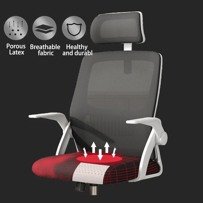 Charmount Comfortable Chairs Rotating Fabric Swivel Gas Lifting Computer Desk Ergonomic Mesh Executive Office Chair