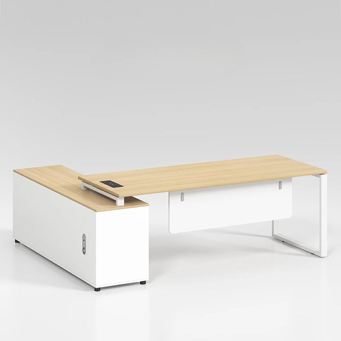 Modern Executive Office Desk Student Corner Storage Conference Office Desk Computer Scrivania Con Cassetti Home Furniture