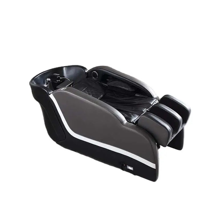 Foshan Factory Modern High Quality Luxury Comfortable Hair Salon Massage Shampoo Chair With Bowl AM1