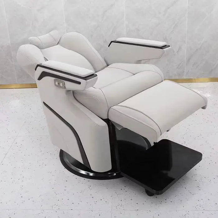 Hair Washing Massage Bed Electric Beauty Styling Barber Shaving Chair Hairdresser Simple Sillas Peluqueria Spa Furniture CY50XT