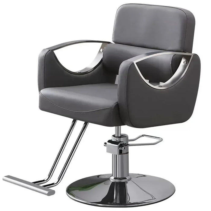 Professional Pedicure Barbers Armchairs Stylist Aesthetic Hairdressing Chair Backrest Mocho Cadeira Barber Equipment MQ50BC