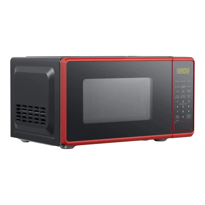 0.7 cu. ft. Countertop Microwave Oven, 700 Watts, Red Kitchen Appliances.USA.NEW