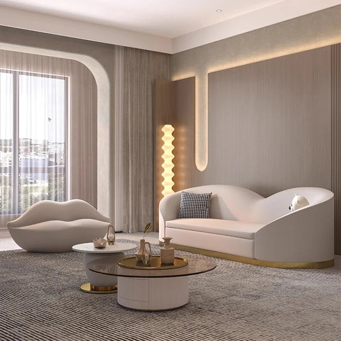 Customized Designer Sofa Luxury Floor Italiano High Quality High Quality Couch Ergonomic Large European Muebles Home Decoration