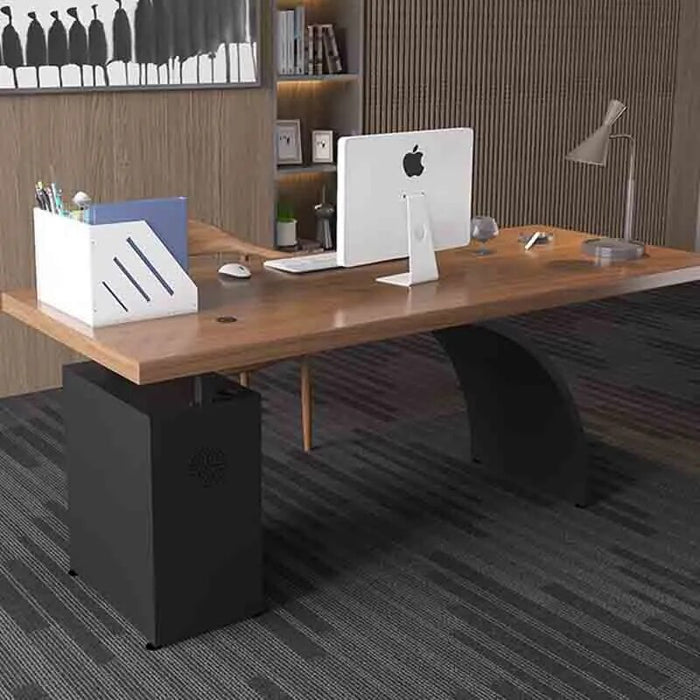 Modern Reception Office Desks Storage Vanity Wooden Bureau Office Desks Reading Keyboard Scrivania Ufficio Lavoro Room Furniture