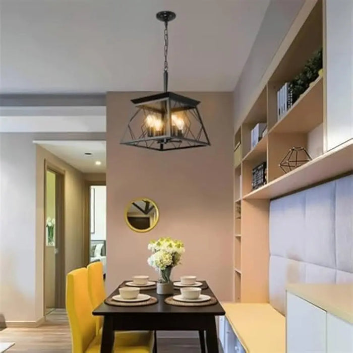 Light Farmhouse Chandeliers for Dining Room(No Bulbs)