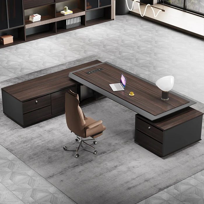 Reception Study Desk Standing Drawers Filing Modern Executive Office Desk Writing Storage Escritorios De Ordenador Furniture