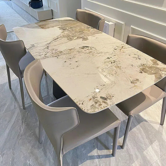 Luxury Modern Dining Table Set Console Elegant Living Room Coffee Table Space Savers Tavolo Pranzo Allungabile Furniture TY20XP