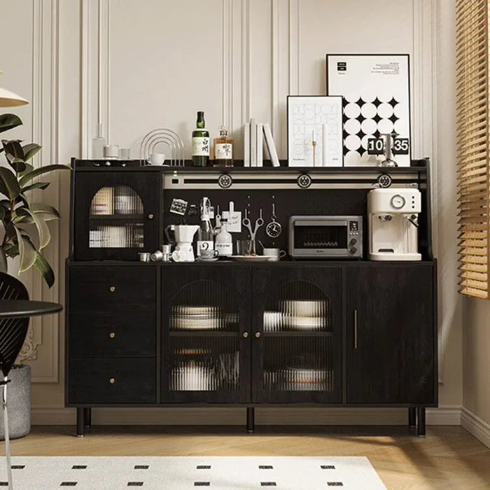 Nordic Luxury Doors Minimalist Sideboard Italian Hallway Laden Kitchen Wood Cabinet Shelf Free Shipping Muebles Home Furniture