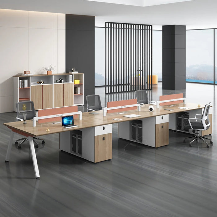 Luxury Wooden Office Desk Modern Executive Boss Conference Office Desk Computer Workstation Mesa Escrivaninha Furniture SR50OD