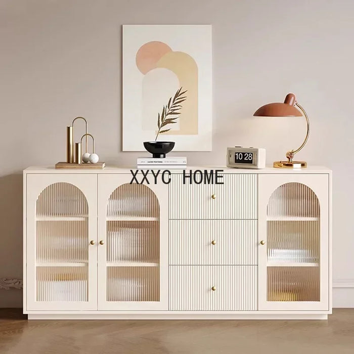 White Filing Kitchen Storage Modern Display Closet Sideboard  Cabinets Tv Stand Cajonera Bedroom Furniture