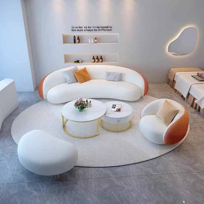 Lounge Minimalist Relax Sofa Living Room Nordic Style Adults Luxury Sofa Floor Modern Designer Divani Soggiorno Home Furniture