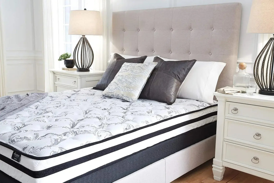 California King SizeChime  12 Inch  Medium Firm Hybrid Mattress with Cooling Gel Memory Foam