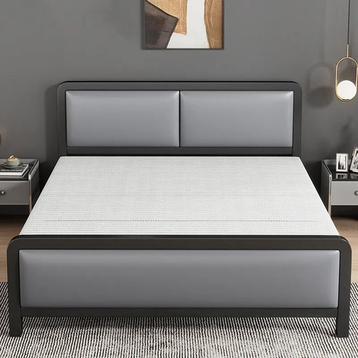 Modern Foldable Loft Bed Double Patio Metal Day Floor Nordic Bed Frame Cheap Adults Garden Cama Plegable Furnitures For Bedroom