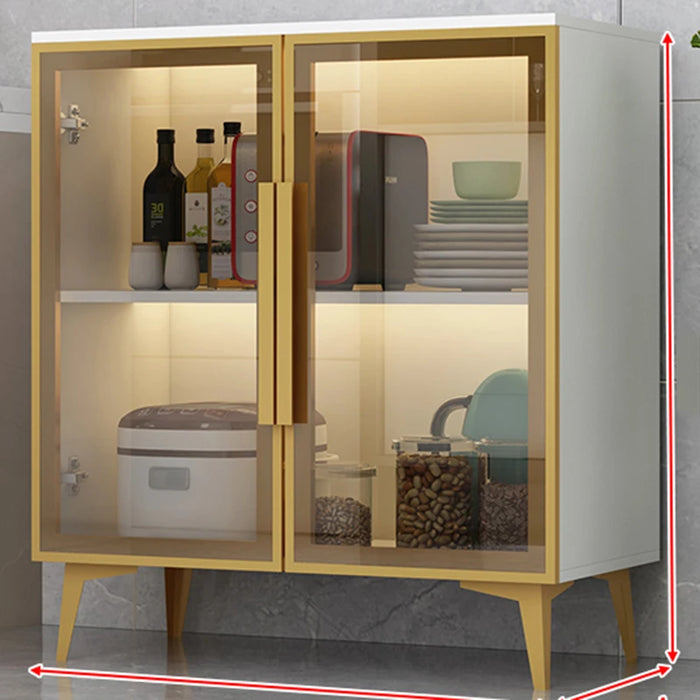 Kitchen Nordic Sideboard Shelf Laden Glass Display Dish Corner Console Sideboard Chinese Cajones De Dormitorio Furniture HDH