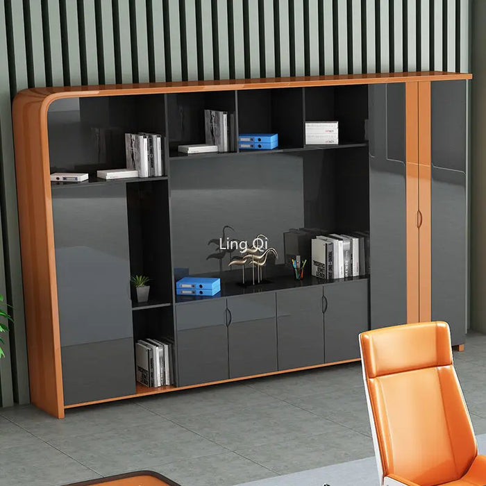 Light Luxury Customized Office Desk Boss Executive Unique Designer Computer Desks Art L Shaped Mesa Escritorio Office Furniture