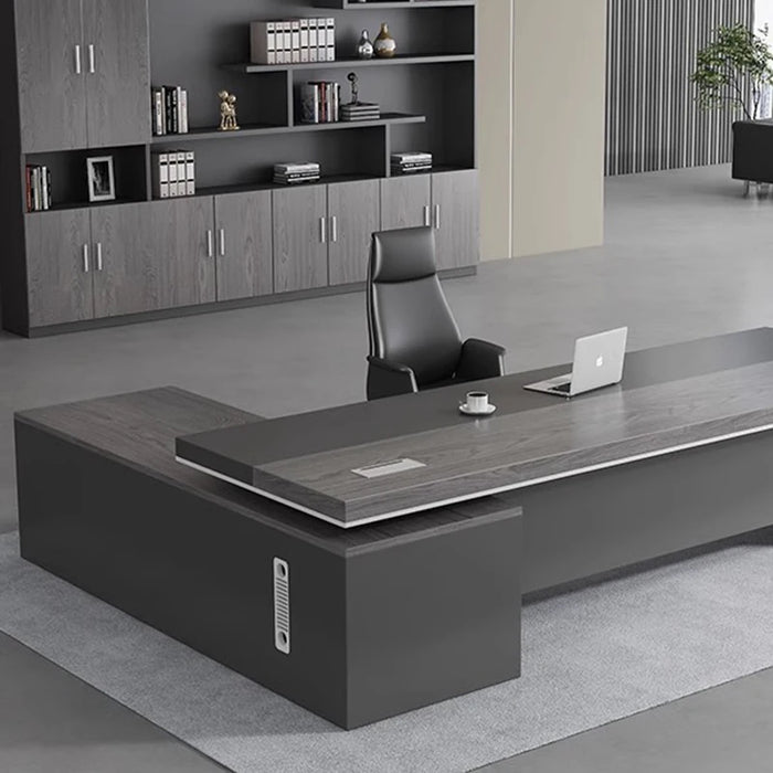 Boss Office Desk Combination Manager Supervisor Desk Designer Storage Business Minimalist Modern CEO Desk Office Furniture