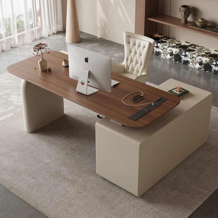 Vanity Conference Desk Corner Drawers Corner Meeting Storage Office Desk Organizers Wooden Escrivaninha Para Quarto Furniture