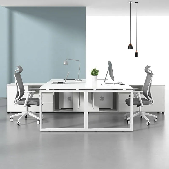 Modern Executive Office Desk Student Corner Storage Conference Office Desk Computer Scrivania Con Cassetti Home Furniture