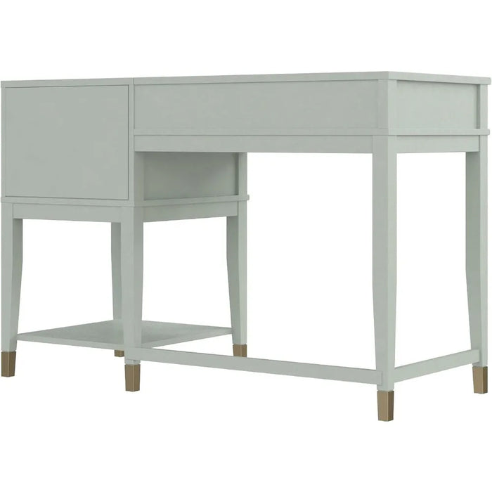 19.7D X 45.7W X 30.1H in Laptop Desk Organizer Westerleigh Lift-Top Computer Desk Green Office Desks Table Reading Gamer Motion