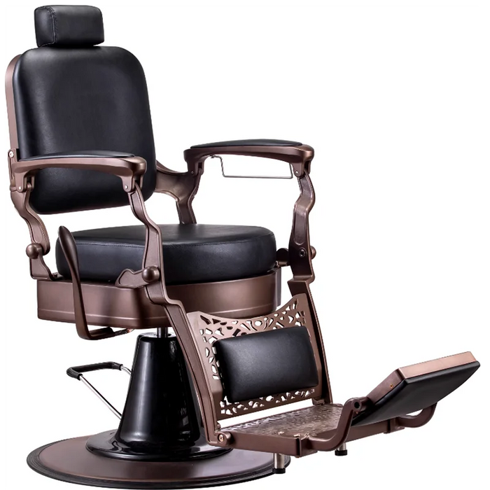 Retro Barbershop Barber Chairs Recliner Facial Hair Salon Hairdressing Barber Chairs Haircut Chaise Coiffeuse Furniture QF50BC