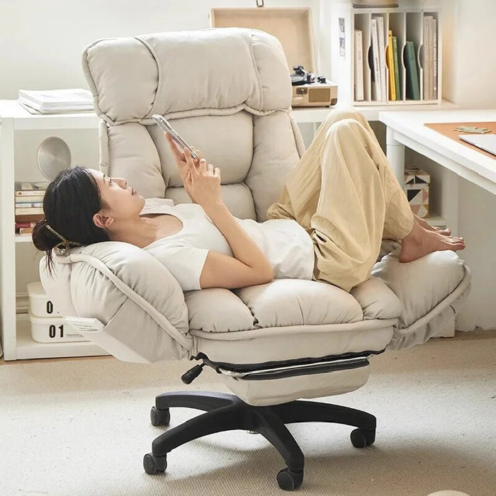 Designer Accent Office Chair Recliner Comfy Lazy Lounge Mobile Ergonomic Chair Folding Cadeiras De Escritorio Office Furniture