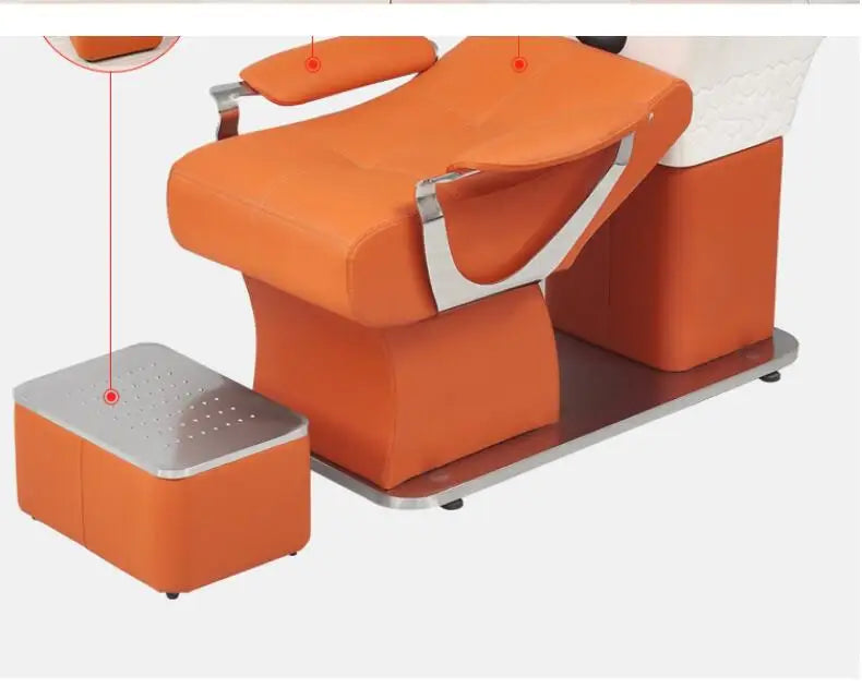 Hair salon barbershop special fashion big foot shampoo bed