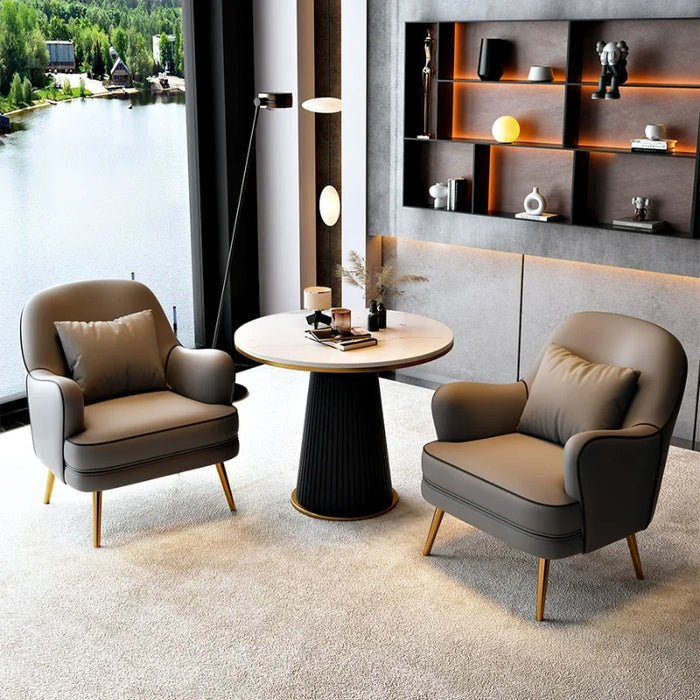 Nordic Single Living Room Sofas Armchair Luxury Designer Living Room Sofas Office Divani Da Soggiorno Home Furniture YY50SF