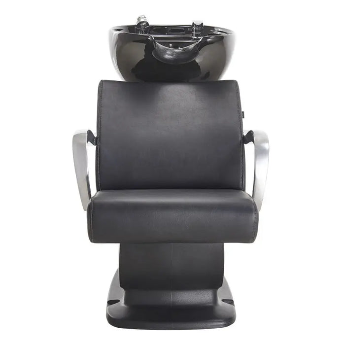 hair washing massage shampoo chair guangzhou hair ceramic basin semi-lying headwash shampoo station