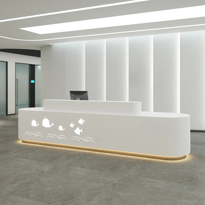 Clothing cashier beauty salon training reception company front desk catering hotel homestay