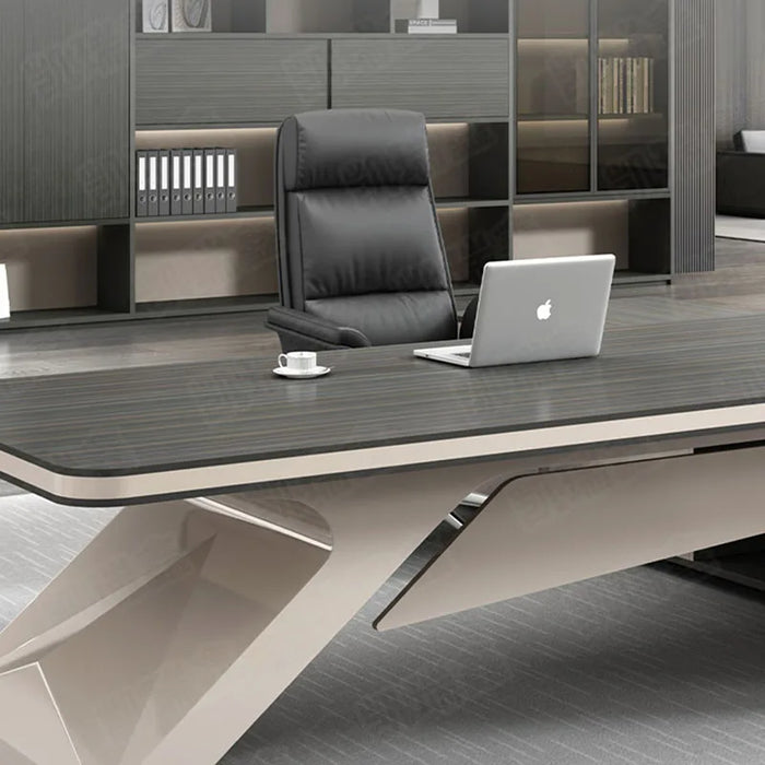 Modern Computer Office Desks Shelf Reception Writing Storage Executive Study Work Console Luxury Biurka Komputerowe Furnitures