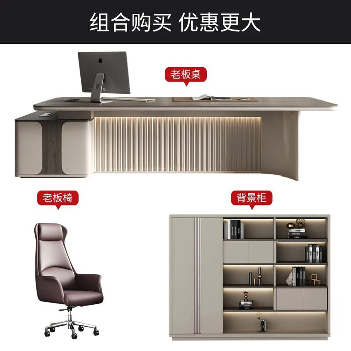 Office Gaming Desk Organizer Conference Desktops Adjustable Desk Manicure Corner Luxury Italian Escritorios De Oficina Furniture