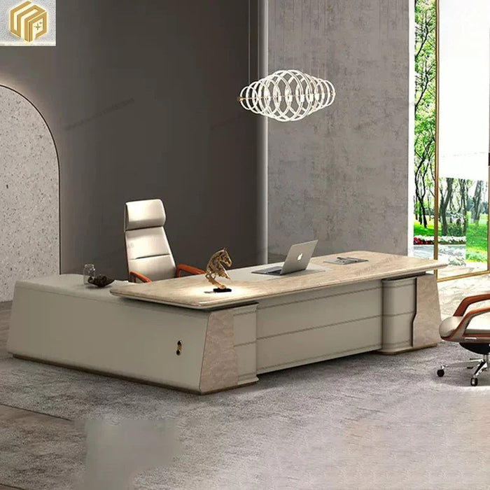 Light Luxury Boss Table, Chairman, Simple Modern Office Furniture, Office Table, Alien Creative General Manager Platform