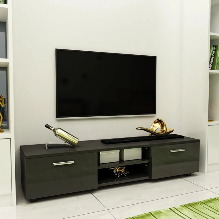 Mueble Tv Unit for Living Room Modern 55 60 65 70 Inch TV Stand Entertainment Center With Storage Coffee Table Black Furniture