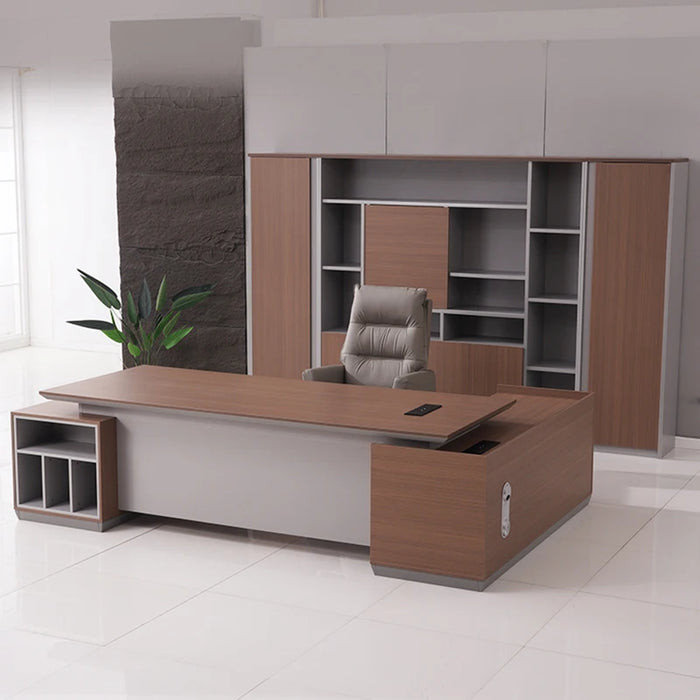 Luxury Reception Office Desk Executive Storage Bedroom Desktop Office Desk Vanity Scrivanie Per Computer Office Furniture
