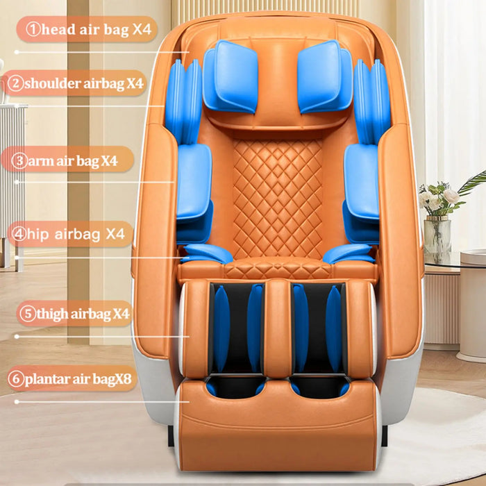 massage chair 4d zero gravity  Full body Electric Intelligent Massage Chair Heating Bluetooth Kneading  massage chairs full body