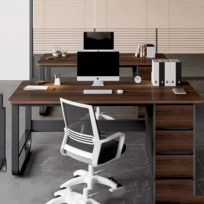 Drawers Executive Office Desk Standing European Metal Supplies Computer Desks Writing Floor Escritorios De Ordenador Furniture
