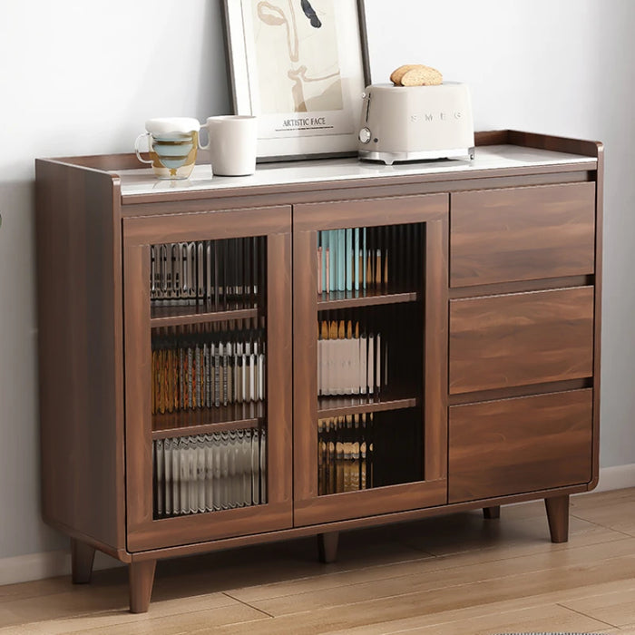 Nordic Glass Sideboards Living Room Modern Space Saving Storage Sideboards Cabinets Muebles De Cocina Home Furniture MR50CJ