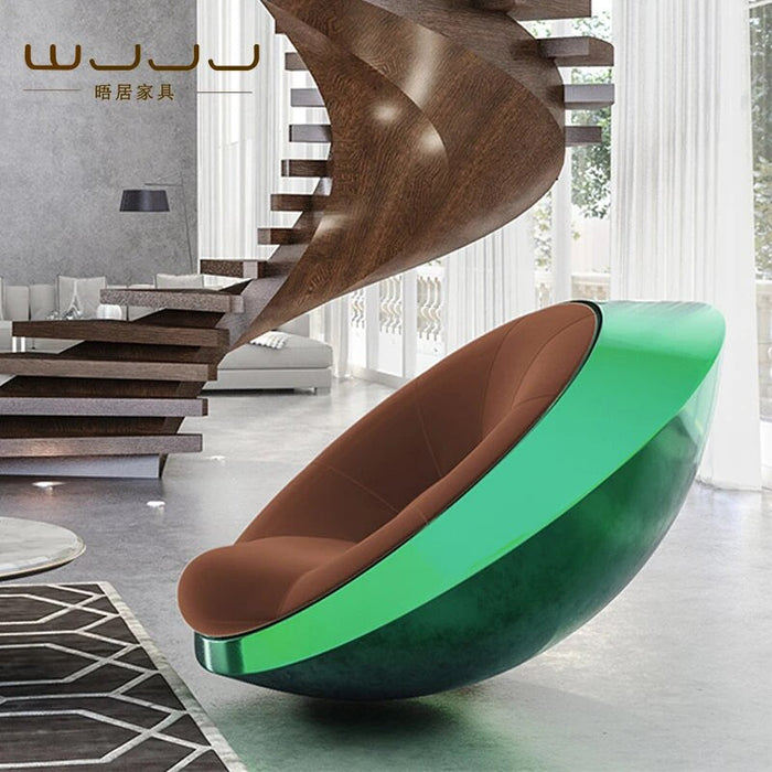 UFO creative leisure UFO lounge chair modern large FRP shaped sofa