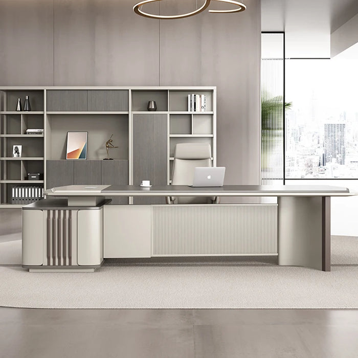 Minimalist Light Luxury Boss Office Desks Italian Design Combination Modern Office Desks Executive Computer Ordenador Furniture