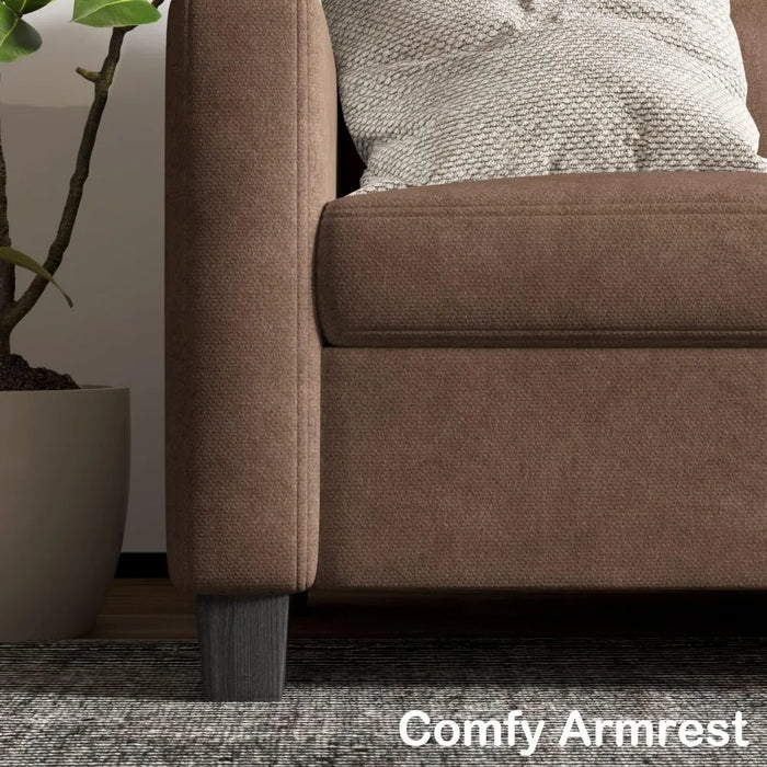 L-Shaped Couch With Modern Cotton Fabric for Living Room Sofas for Home Furniture Coffee Modular Sofa Livingroom Furniture Sets