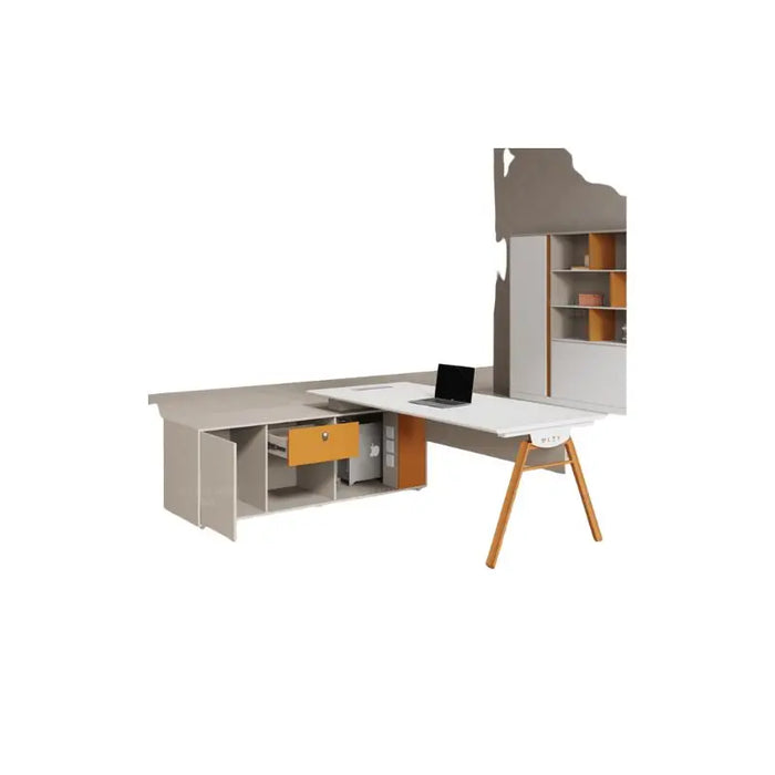 Meeting Vanity Office Desks Corner Drawers Storage Study Office Desks Luxury Writing Escritorios De Oficina Office Furniture