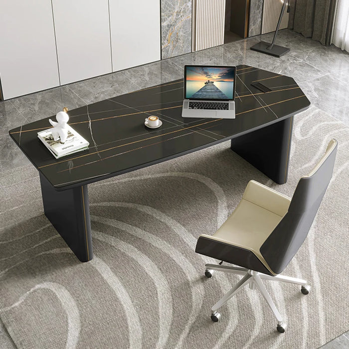 Luxury Slate Desk Modern Simple High-End Desk