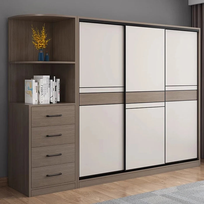 Baby Cupboard Sliding Wardrobes Dressers Bedroom Home Organizer Wardrobe Chest Drawers Armario Ropero Garden Furniture Sets SQC